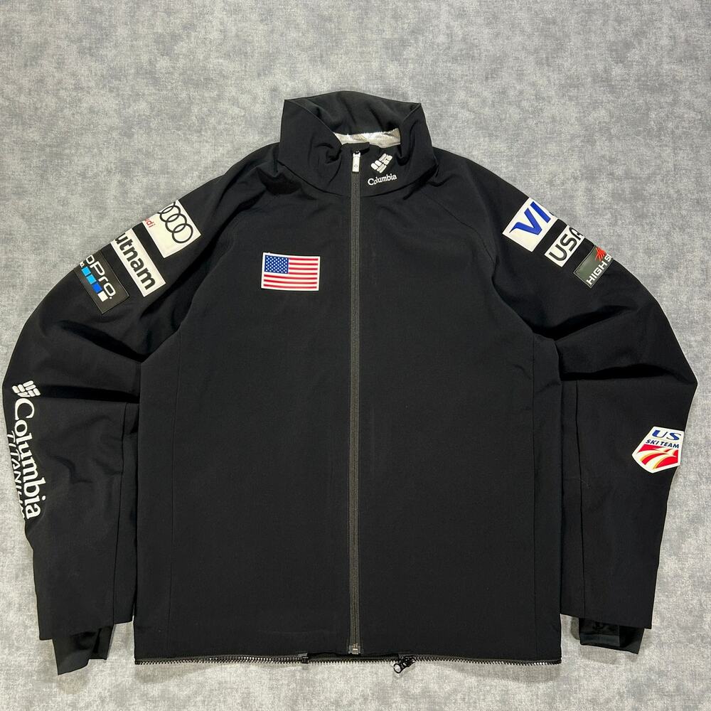 Columbia U.S. Ski Team Athlete Issued Eric Loughran Freestyle Ski Jacket Mens M